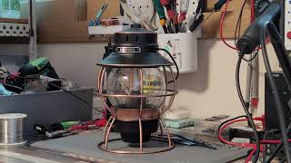 Repair broken Barebone Railroad Lantern wirelessly [upl. by Yboj477]