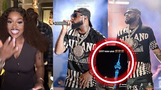 Davido SHUTDOWN NEW YEAR EVE in Ethiopia as Davido Wife CHIOMA Support Tunegee in UK [upl. by Ellenoj978]