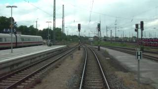 Timelaps Führerstandsmitfahrt München  Nürnberg NIM über die Schnellfahrstrecke [upl. by Kela344]