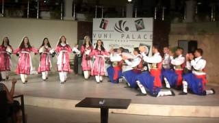 Danse folklorique chypriote turque Hotel Vuni Girne Chypre [upl. by Lunna]