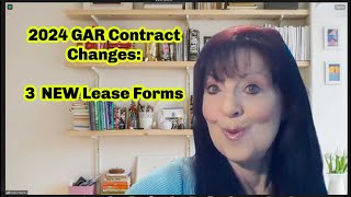 2024 GAR Contract Changes  3 New Lease Forms NEWGARCONTRACT LEASES [upl. by Willamina690]