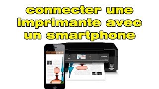 Comment connecter une imprimante en Wifi avec un smartphone Samsung [upl. by Aronal43]