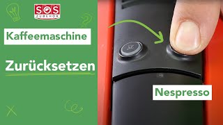 ☕️ Wie setze ich meine Nespresso auf Werkseinstellungen zurück [upl. by Atterehs]