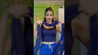 Puff Sleeves Top Hack 😱style dupatta shorts hack youtubeshorts [upl. by Mcmaster]