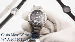 Casio WaveCeptor mens  WVAM640TD1AER [upl. by Navanod]