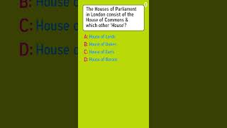 Which House in addition to the House of Commons is part of the Houses of Parliament in London [upl. by Deelaw]