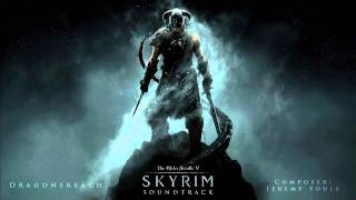 Dragonsreach  The Elder Scrolls V Skyrim Original Game Soundtrack [upl. by Ecikram]