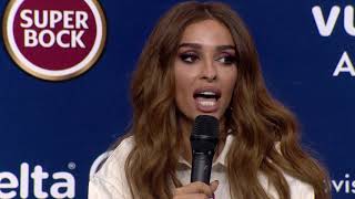 Eleni Foureira  Chipre  Meet amp Greet  Eurovisão 2018 [upl. by Pardew]