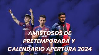 Amistosos de pretemporada  Calendario Apertura 2024  Atlante 2024 [upl. by Loris495]