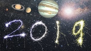 Das Astronomische Jahr 2019  die Jahresvorschau [upl. by Neyuh]