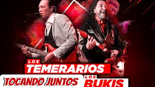 Los Temerarios y Los Bukis Tocando Juntos [upl. by Edrahs]