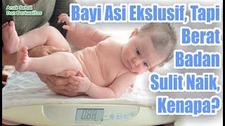 Bayi ASI Ekslusif Tapi Berat Badan Sulit Naik Kenapa [upl. by Findley539]