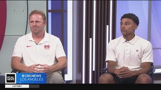 Mater Dei joins Sports Central in studio [upl. by Ayyn]