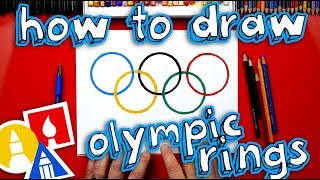 How To Draw The Olympic Rings [upl. by Sharp]