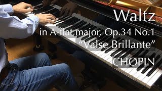 ワルツ 第2番 作品34−1「華麗なる円舞曲」（ショパン）Chopin  Waltz in Aflat major Op34 No1 quotValse Brillantequot [upl. by Swee]