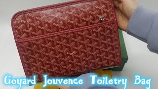 Goyard Jouvence Toiletry Bag Unboxing and Review [upl. by Marney32]