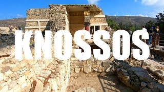 A Tour of the Ancient Greek Ruins of Knossos Crete [upl. by Analem]