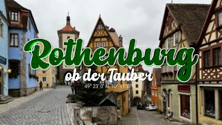 Rothenburg ob der Tauber 4k 2023 rothenburgobdertauber [upl. by Iad]