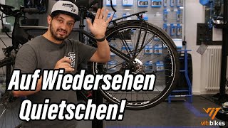 Deine Bremse quietscht Tobi hilft  vitbikesTV [upl. by Anitrebla]