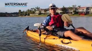 Watersnake Universal Electric Motor Mount for Kayaks and Canoes [upl. by Ayital]