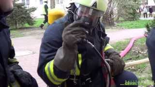 Atemschutzübung bei der freiwilligen Feuerwehr in Braunsbedra am Geiseltalsee [upl. by Giuliana]