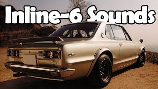 8 Wonderfully Sounding Inline6 Engines [upl. by Tristam]