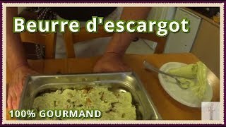 Beurre descargot maison la recette [upl. by Meeker]