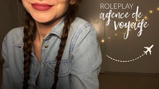 ASMR FR  RP Agence de voyage pas comme les autres 🌸 clavier chuchotements visualisation [upl. by Cosma]