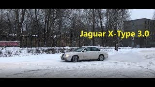 Jaguar SType 30 winter drift [upl. by Druce]