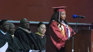 Pine Bluff High School Class of 2016 graduation speech [upl. by Johnna]