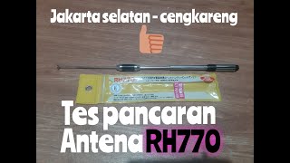 Pancaran Antena RH770 [upl. by Wallford]