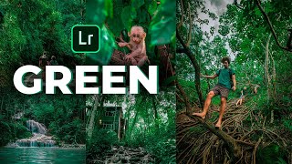 Como editar fotos en lightroom mobile PRESET GRATIS 🔥 efecto quotGREENquot [upl. by Leupold576]