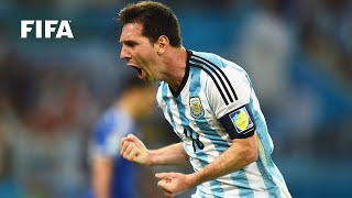 🇦🇷 Lionel Messi  FIFA World Cup Goals [upl. by Klute]