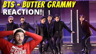 BTS Butter Grammy Live Performance REACTION  BTS Put On a Show [upl. by Umberto]