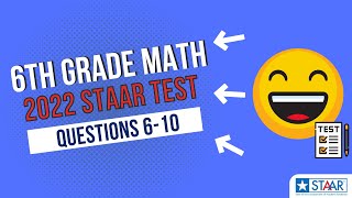 STAAR Math Test Review 6th Grade Texas JJ KNOWS THE WAY Practice  Tutorial  Prep Pt 1 [upl. by Eitisahc]