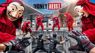 PARKOUR VS MONEY HEIST 2  POLICE Cant ESCAPE and SURVIVAL Ends BELLA CIAO REMIX  Epic POV [upl. by Etnoved]