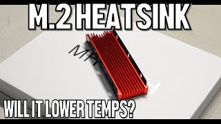 Are M2 SSD Heatsinks Worth it YATENG M2 Heatsink Review For Western Digital Black SN750 NVMe [upl. by Meredi]