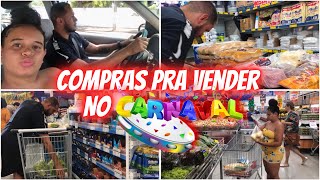 SE PREPARANDO PRAS VENDAS DO CARNAVAL compras [upl. by Tarra]