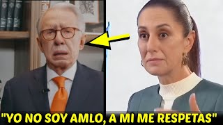 La PRESIDENTA Pone En Su LUGAR a LOPEZ DORIGA y LORET que TRA1C10NARON a MÉXICO [upl. by Ilram957]