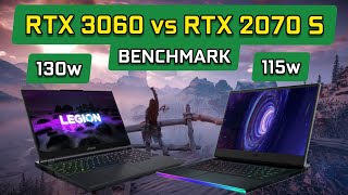 RTX 3060 vs RTX 2070 Super Laptop  Test in 10 Games [upl. by Iggam]