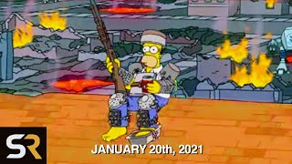 Simpsons Predictions For 2021 [upl. by Notlit]