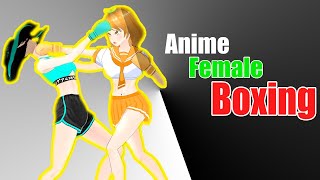 Anime Boxing League  Trailer  anime girls boxing [upl. by Enellek]