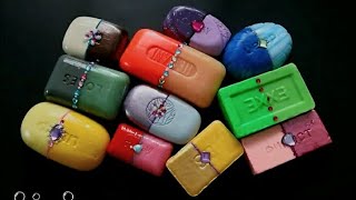 2x • ASMR soap  Varnished soap  Cutting dry soap  soap carving sabun  30 [upl. by Tatia]