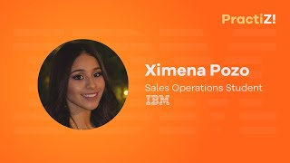 Ximena Pozo  Sales Operations Student in IBM [upl. by Lebatsirc373]