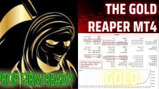 The Gold Reaper MT4  strategy test  Forex mt4 EA Robot mt4systems [upl. by Sallyann]