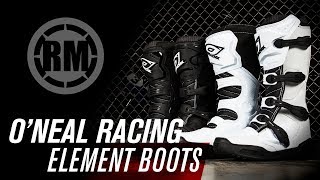 ONeal Element Boots Review at RevZillacom [upl. by Ariik607]