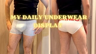 My Daily Underwear Display [upl. by Collete]