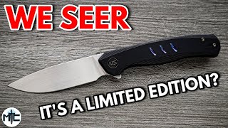 WE Seer Folding Knife  Overview and Review [upl. by Ralston85]