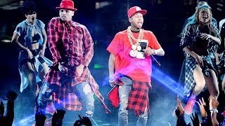 Chris Brown Surprise quotLoyalquot Performance BET Awards 2014 [upl. by Freeborn]