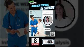 Infection Control in Dialysis  Free Webinar  NephLearn [upl. by Jacinda]